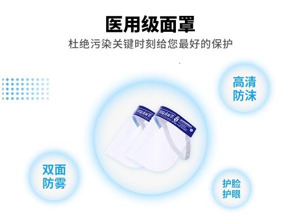 醫(yī)用防護(hù)面罩生產(chǎn)廠家，醫(yī)用防護(hù)面罩，一次性醫(yī)用防護(hù)面罩