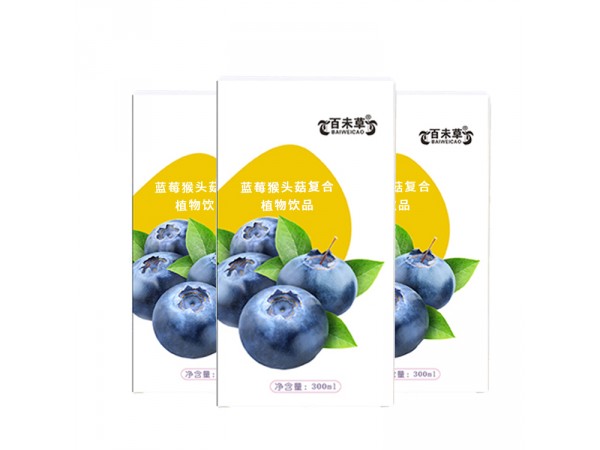藍(lán)莓猴頭菇復(fù)合飲品oem山東慶葆堂