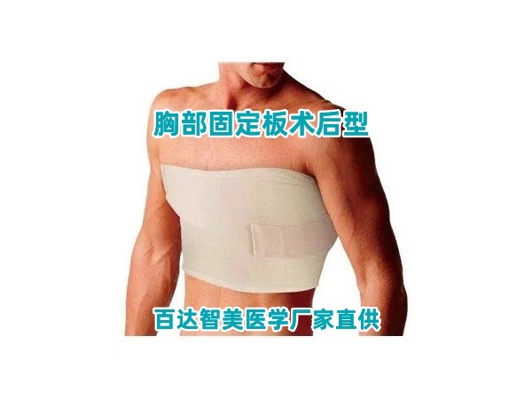 醫(yī)用胸部高分子外固定夾板（胸外術(shù)后、肋骨骨折專用）百達(dá)智美醫(yī)學(xué)廠家招商