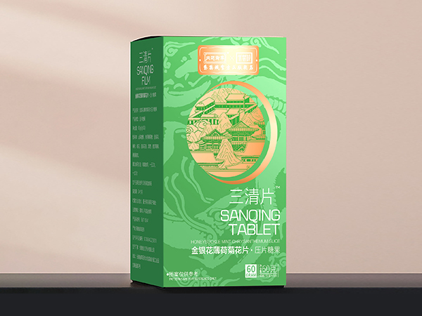 金銀花薄荷菊花片壓片糖果