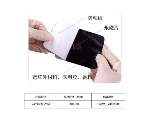 源頭生產(chǎn)止疼膏藥三伏可用遠(yuǎn)紅外線(xiàn)治療貼 止痛貼 磁療貼