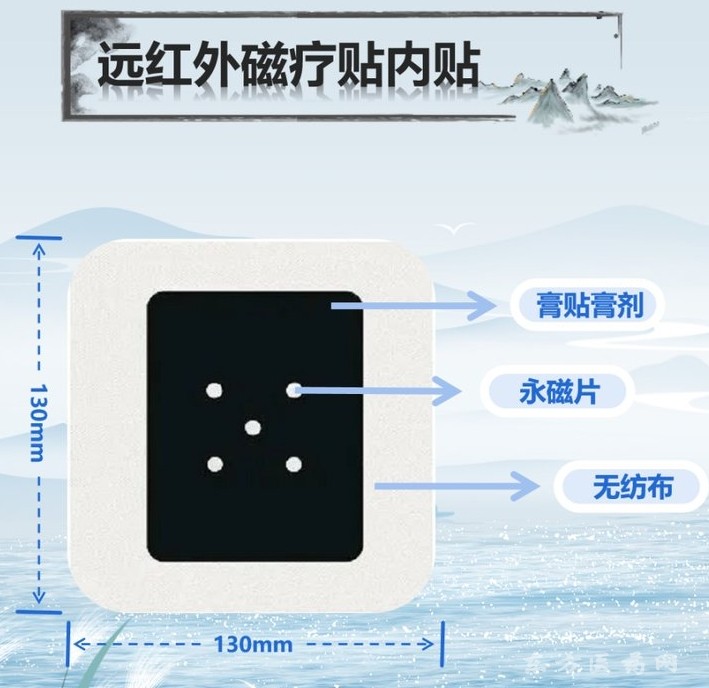 遠(yuǎn)紅外磁療痛舒貼盒裝3貼肩頸椎肩腰椎膏貼關(guān)節(jié)舒緩膝蓋疼痛可oem